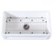 Gourmetier KGKFA361810SQ 36" x 18" SGL Bowl Farmhouse Kitchen Sink, Drain & Rack KGKFA361810SQ - alternate 1